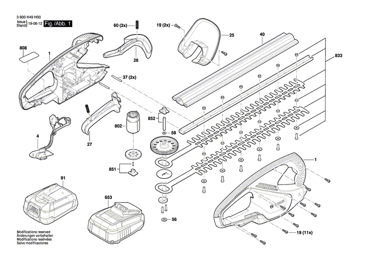 New Genuine Bosch 1600A01BW9 Electronic Module