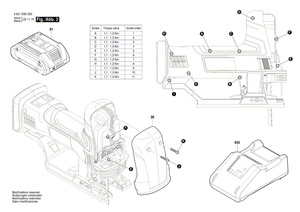 New Genuine Bosch 1600A01BX9 Work Board