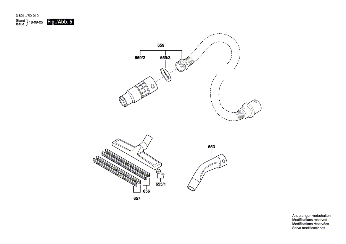 New Genuine Bosch 1600A01C18 Nut
