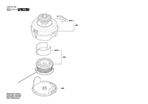 New Genuine Bosch 1600A01C4F Protective Cover