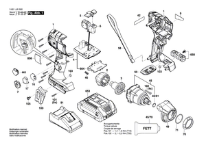 New Genuine Bosch 1600A01C6F Gear Box