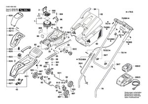 New Genuine Bosch 1600A01D9H battery support
