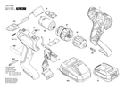 New Genuine Bosch 1600A01DD0 Motor assembly
