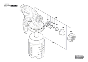 New Genuine Bosch 1600A01H01 Motor