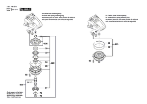 New Genuine Bosch 1600A01KK9 Locking Washer