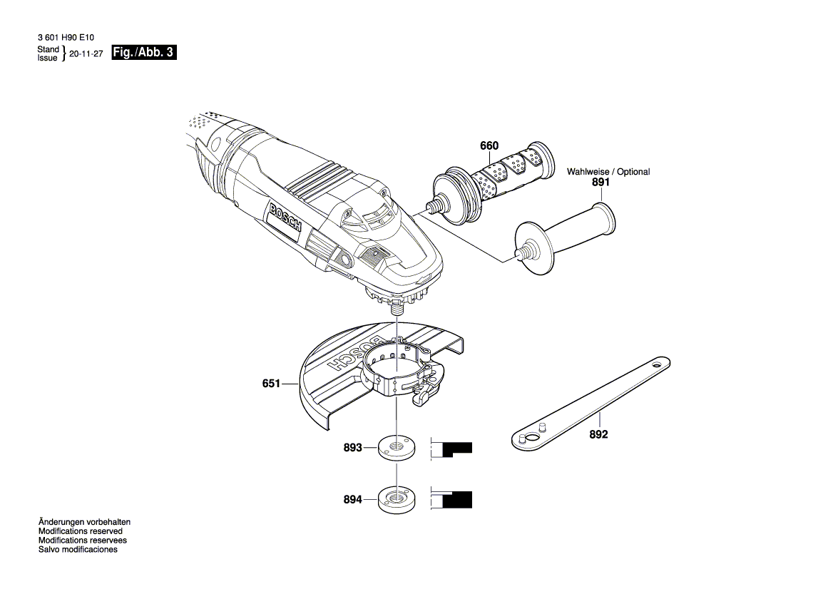 New Genuine Bosch 1600A01KK9 Locking Washer