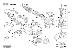 New Genuine Bosch 1600A01LX8 Assembly Set