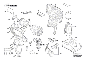 New Genuine Bosch 1600A01M9B Type Label