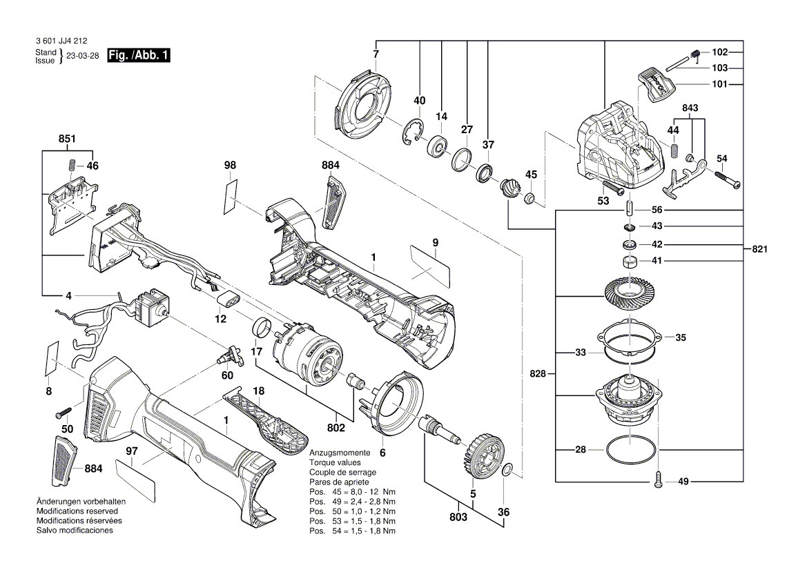 New Genuine Bosch 1600A01MB5 profile gasket