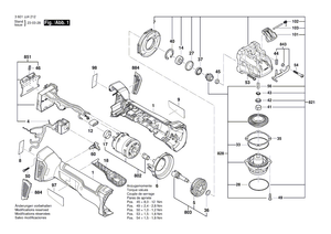 New Genuine Bosch 1600A01MB5 profile gasket