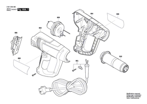 New Genuine Bosch 1600A01N68 Heating Element