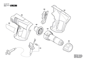 New Genuine Bosch 1600A01N69 Heating Element
