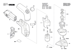 New Genuine Bosch 1600A01N86 Eccentric Unit