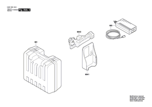 New Genuine Bosch 1600A01NL7 Leveling element