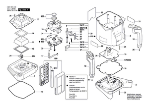 New Genuine Bosch 1600A01NL7 Leveling element