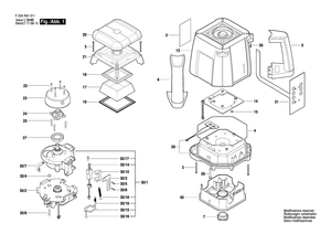 New Genuine Bosch 1600A01NM2 Leveling element