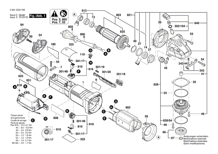 New Genuine Bosch 1600A01P8K Adjusting Slide