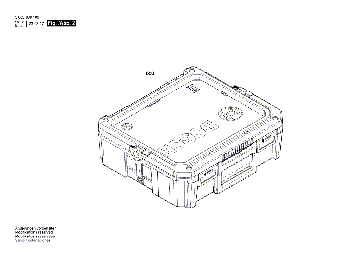 New Genuine Bosch 1600A01PV1 Spacer Ring