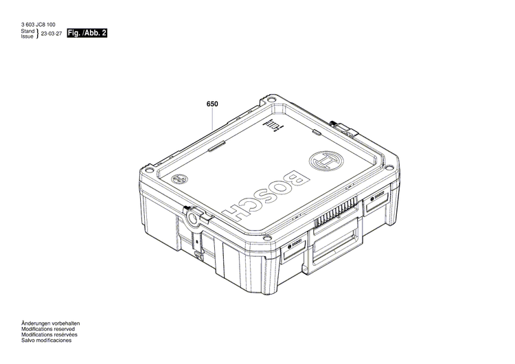 New Genuine Bosch 1600A01PV1 Spacer Ring