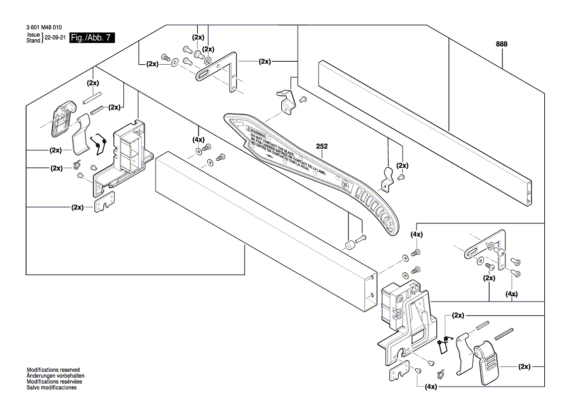 New Genuine Bosch 1600A01R5R Pusher