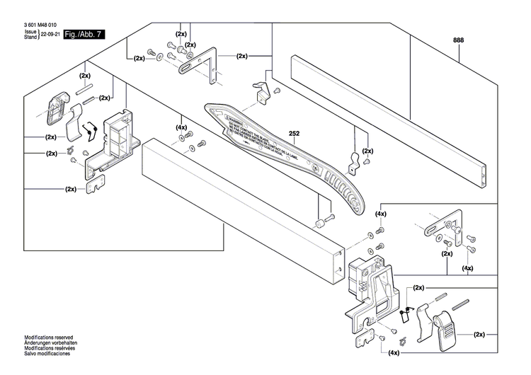 New Genuine Bosch 1600A01R5R Pusher
