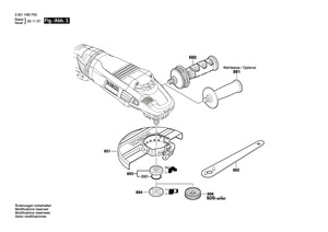 New Genuine Bosch 1600A01R95 Protective Cover