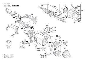 New Genuine Bosch 1600A01R98 Protective Cover