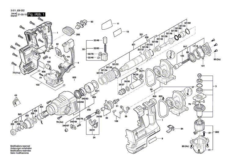 New Genuine Bosch 1600A01TD0 Piston Pin