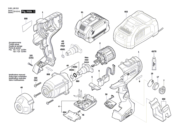 New Genuine Bosch 1600A01TN9 Cover unit