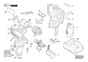 New Genuine Bosch 1600A01U1W Type Label