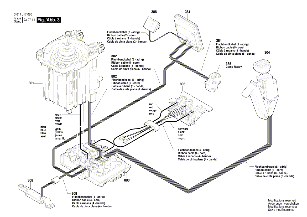 New Genuine Bosch 1600A01U4U Motor Guard