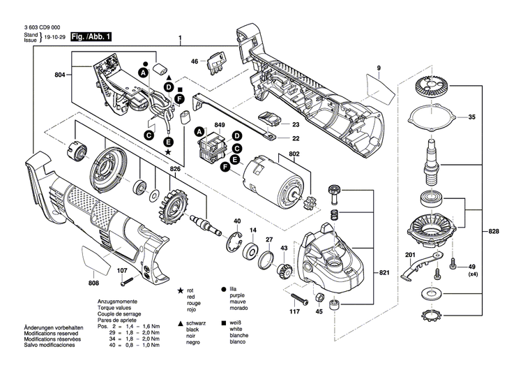 New Genuine Bosch 1600A01U5N Adjusting Slide