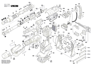 New Genuine Bosch 1600A01U8T Support clamp