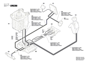 New Genuine Bosch 1600A01U8V Rear Housing Section