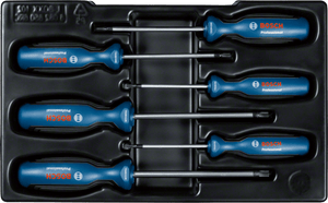 New Genuine Bosch 1600A01V09 Screwdriver Set 6pc TX Professional Combo Kit