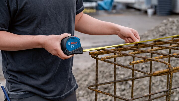 New Genuine Bosch 1600A01V3S 8m Autolock Tape M Professional Tape measure