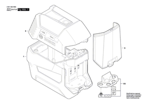 New Genuine Bosch 1600A01V6E Assembly