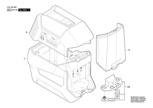 New Genuine Bosch 1600A01V6F Assembly