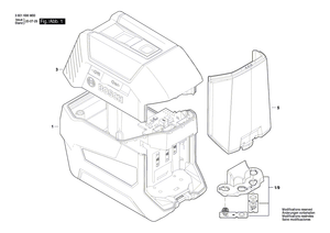 New Genuine Bosch 1600A01V6K Assembly