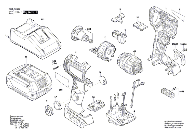 New Genuine Bosch 1600A01V6W Housing