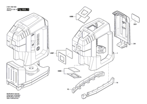New Genuine Bosch 1600A01VF0 Rubber