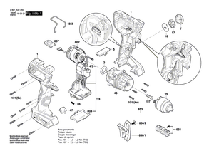 New Genuine Bosch 1600A01YE8 Keyless Chuck