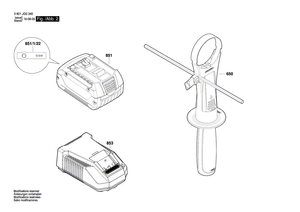 New Genuine Bosch 1600A01YE8 Keyless Chuck
