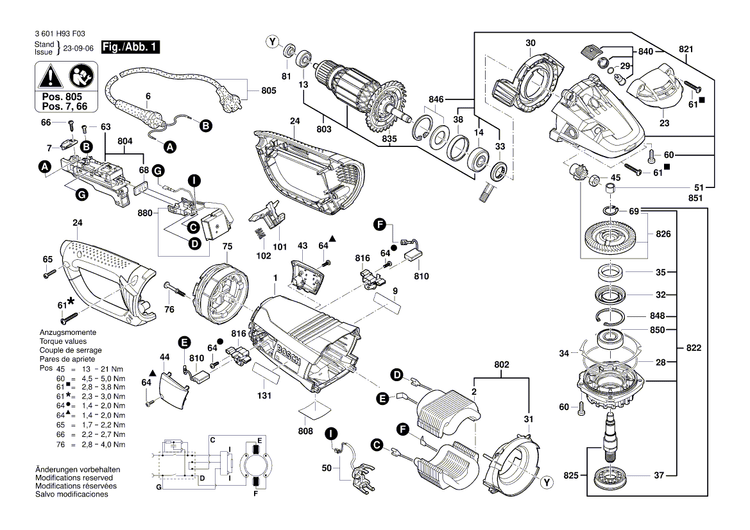New Genuine Bosch 1600A01ZG6 Field assembly
