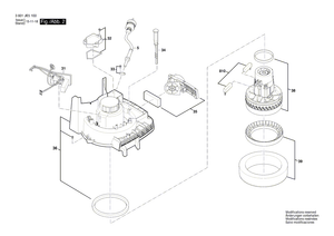 New Genuine Bosch 1600A01ZM8 Switch Kit