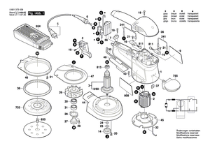 New Genuine Bosch 1600A020YJ Dust Chamber