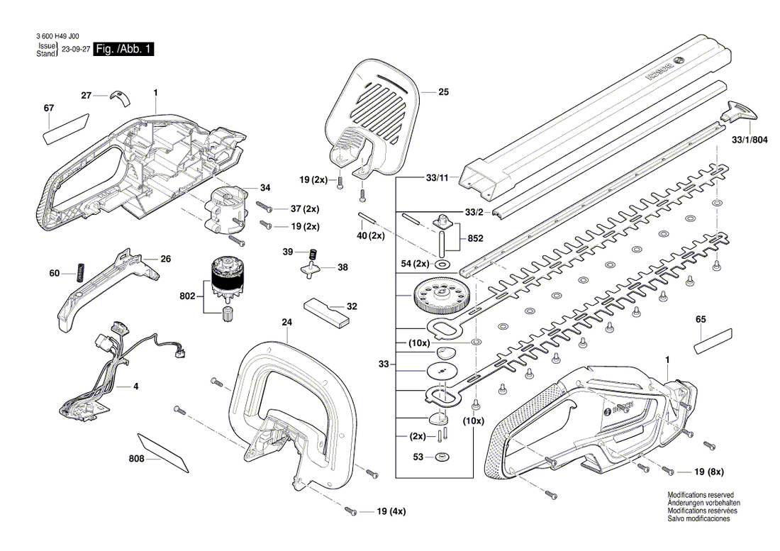 New Genuine Bosch 1600A021GJ Electronic Module