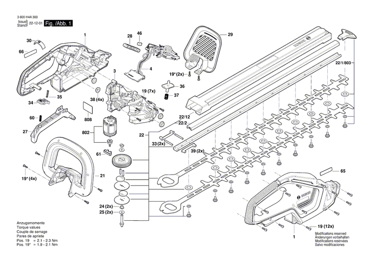 New Genuine Bosch 1600A021LG Release Lever