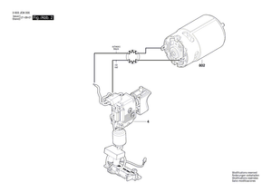 New Genuine Bosch 1600A021Z3 Switch Slide
