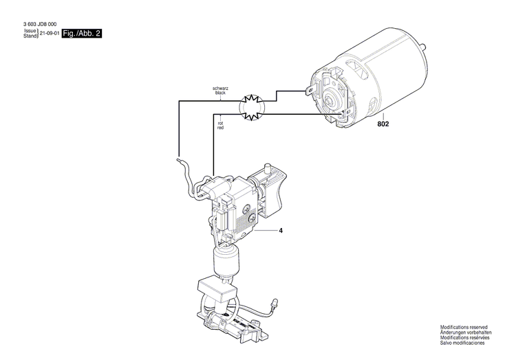 New Genuine Bosch 1600A021Z3 Switch Slide